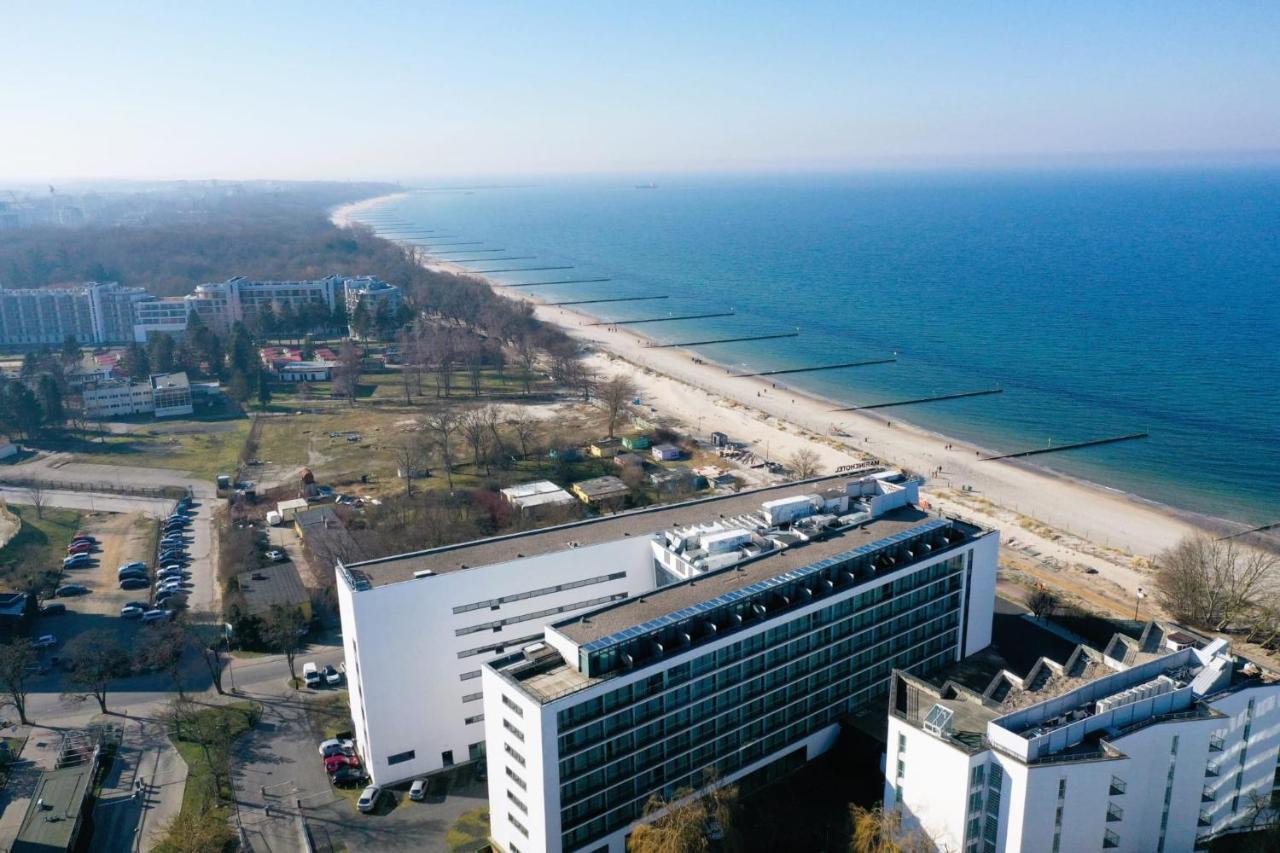 W Marine Hotel Przy Plazy Rowery W Cenie Prywatny 309 Dobruk Apartamenty Kolberg Exterior foto